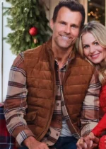 Home Sweet Christmas Cameron Mathison Brown Vest