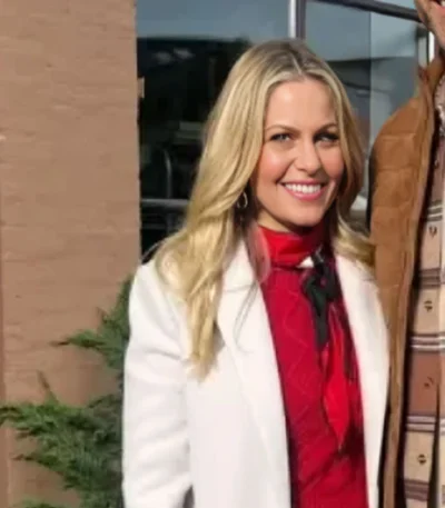 Home Sweet Christmas Sophie Marlow White Coat