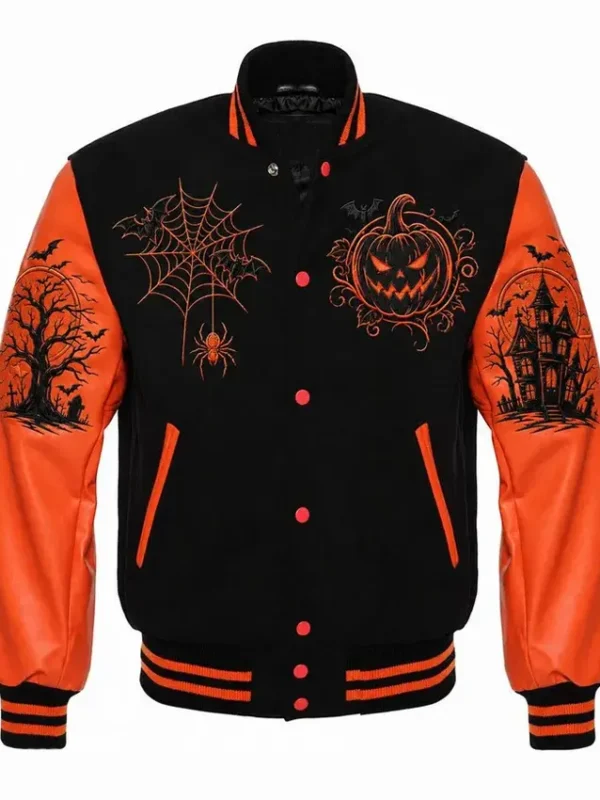 Horror Halloween Varsity Jacket
