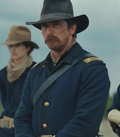 Hostiles Christian Bale Blue Uniform Jacket