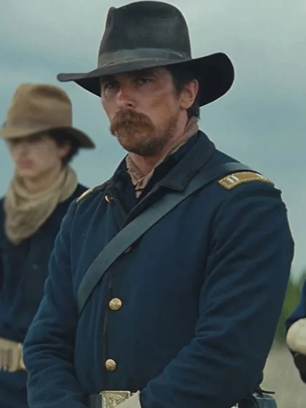 Hostiles Christian Bale Blue Uniform Jacket