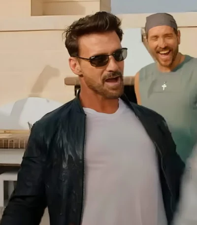 Hounds Of War Frank Grillo Black Jacket