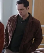 How To Get Away With Murder Asher Millstone Brown Suede Jacket