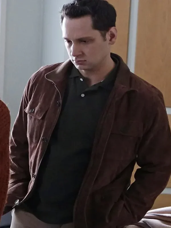 How To Get Away With Murder Asher Millstone Brown Suede Jacket