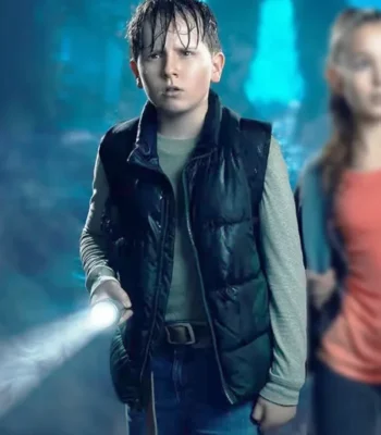 Hudson Hensley The Wildman of Shaggy Creek Puffer Vest