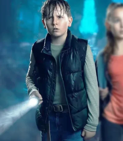 Hudson Hensley The Wildman of Shaggy Creek Puffer Vest