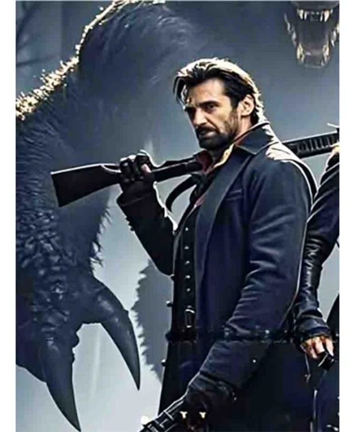 Hugh Jackman Van Helsing 2 Black Wool Coat Hugh Jackman Van Helsing 2 Black Wool Coat