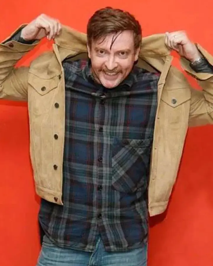 Hunt for the Wilderpeople Rhys Darby Brown Suede Jacket Hunt for the Wilderpeople Rhys Darby Brown Suede Jacket