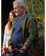 Hunting Season Mel Gibson Green Cotton Jacket