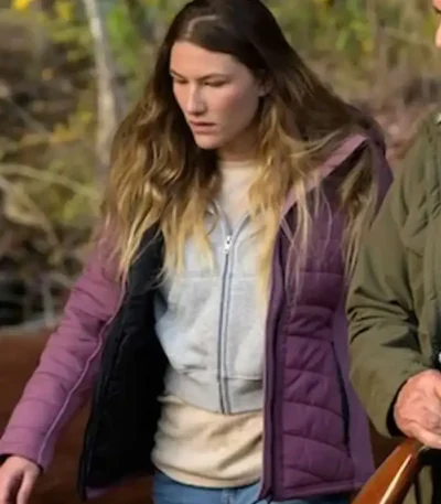Hunting Season Sofia Hublitz Purple Jacket