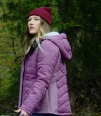 Hunting Season Sofia Hublitz Purple Jacket