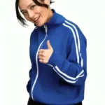I Want Your Sex Apple Blue Track Jacket