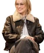 I Want Your Sex Erika Tracey Black Leather Jacket