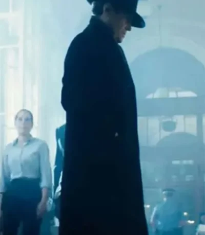 Ian McShane Ballerina Black Coat