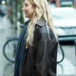 Imogen Poots All of You Brown Leather Jacket