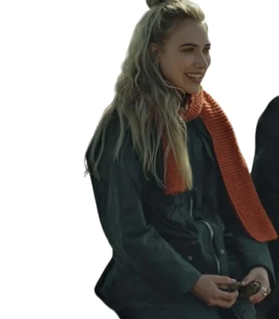 Imogen Poots All of You Cotton Jacket