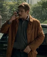 In the Shadow of the Moon Boyd Holbrook Brown Jacket