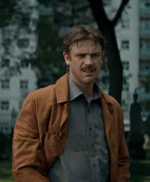 In the Shadow of the Moon Boyd Holbrook Brown Jacket