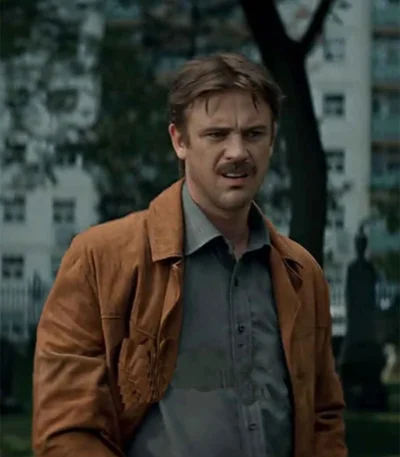 In the Shadow of the Moon Boyd Holbrook Brown Jacket