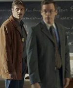 In the Shadow of the Moon Boyd Holbrook Brown Jacket
