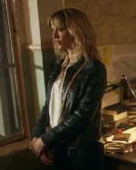 Interstate 2024 Asia Argento Black Leather Jacket