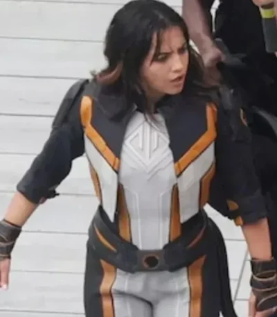 Isabela Merced Superman Leather Jacket