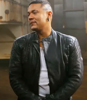 Ismael Cruz Cordova The Pickup Black Leather Jacket