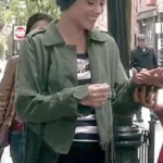 Italia Ricci Chasing Life Season 2 Green Cotton Jacket