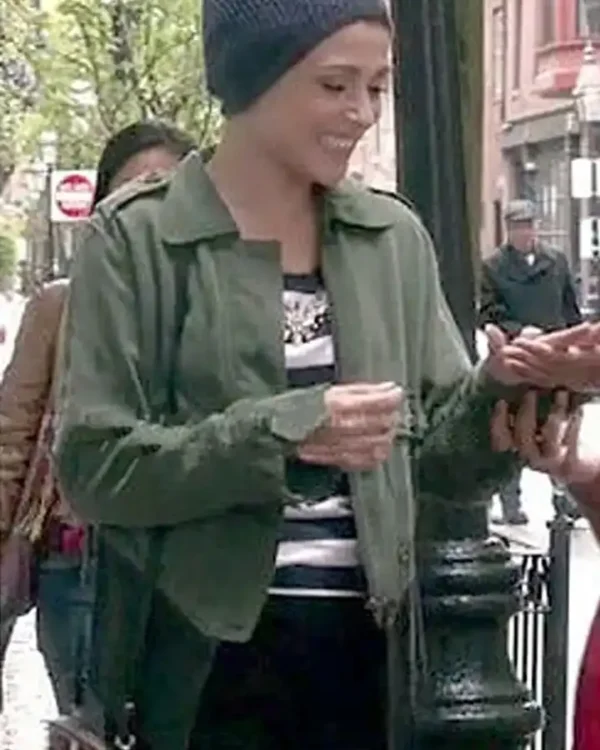 Italia Ricci Chasing Life Season 2 Green Cotton Jacket