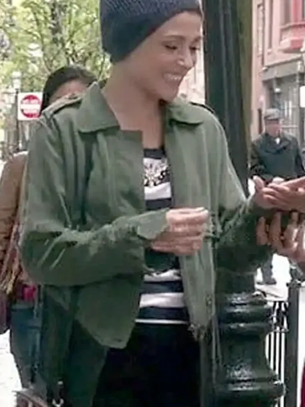 Italia Ricci Chasing Life Season 2 Green Cotton Jacket