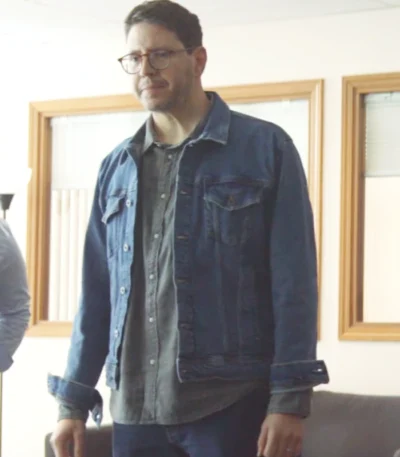 J. Claude Deering Night Always Comes Blue Denim Jacket