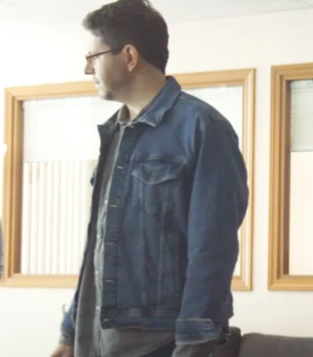 J. Claude Deering Night Always Comes Blue Denim Jacket
