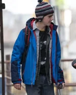 Jack Dylan Grazer Shazam Freddy Blue Hooded Jacket