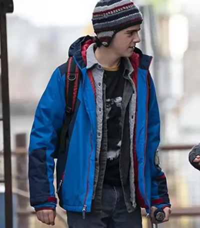 Jack Dylan Grazer Shazam Freddy Blue Hooded Jacket