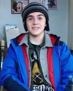Jack Dylan Grazer Shazam Freddy Blue Hooded Jacket
