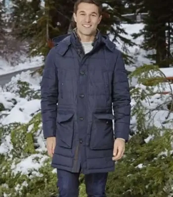 Jack Turner Love in Winterland Blue Puffer Jacket