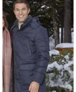 Jack Turner Love in Winterland Blue Puffer Jacket