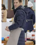 Jack Turner Love in Winterland Blue Puffer Jacket