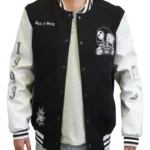 Jack the Nightmare Before Christmas Coffee Varsity Jacket