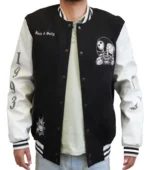Jack the Nightmare Before Christmas Coffee Varsity Jacket