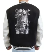 Jack the Nightmare Before Christmas Coffee Varsity Jacket