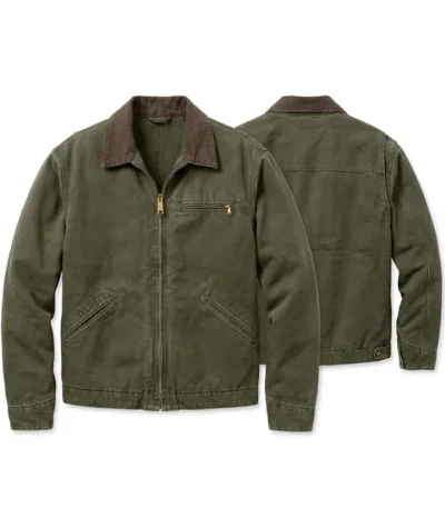 The Dog Stars Jacob Elordi Green Cotton Jacket