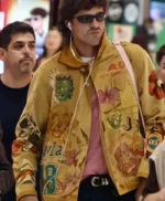 Jacob Elordi Yellow Senior Cord Jacket