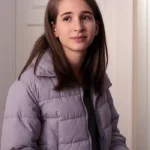 Jaeda Lily Miller Before Your Father Finds Us Puffer Jacket