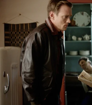 Jake Abel Fog of War Leather Jacket