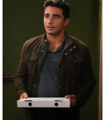 Jake Cannavale F Valentines Day Brown Jacket