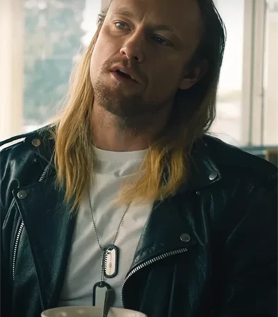 James Coker Freaky Tales Black Leather Jacket