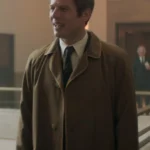 James Norton Joy Brown Cotton Coat