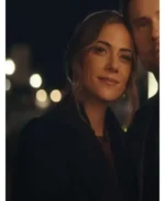 Jana Kramer The Christmas Ring Black Wool Coat