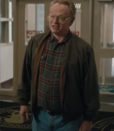 Jared Harris Brave the Dark Green Cotton Jacket
